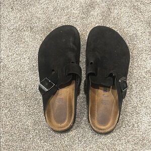Birkenstock Boston Clogs Black